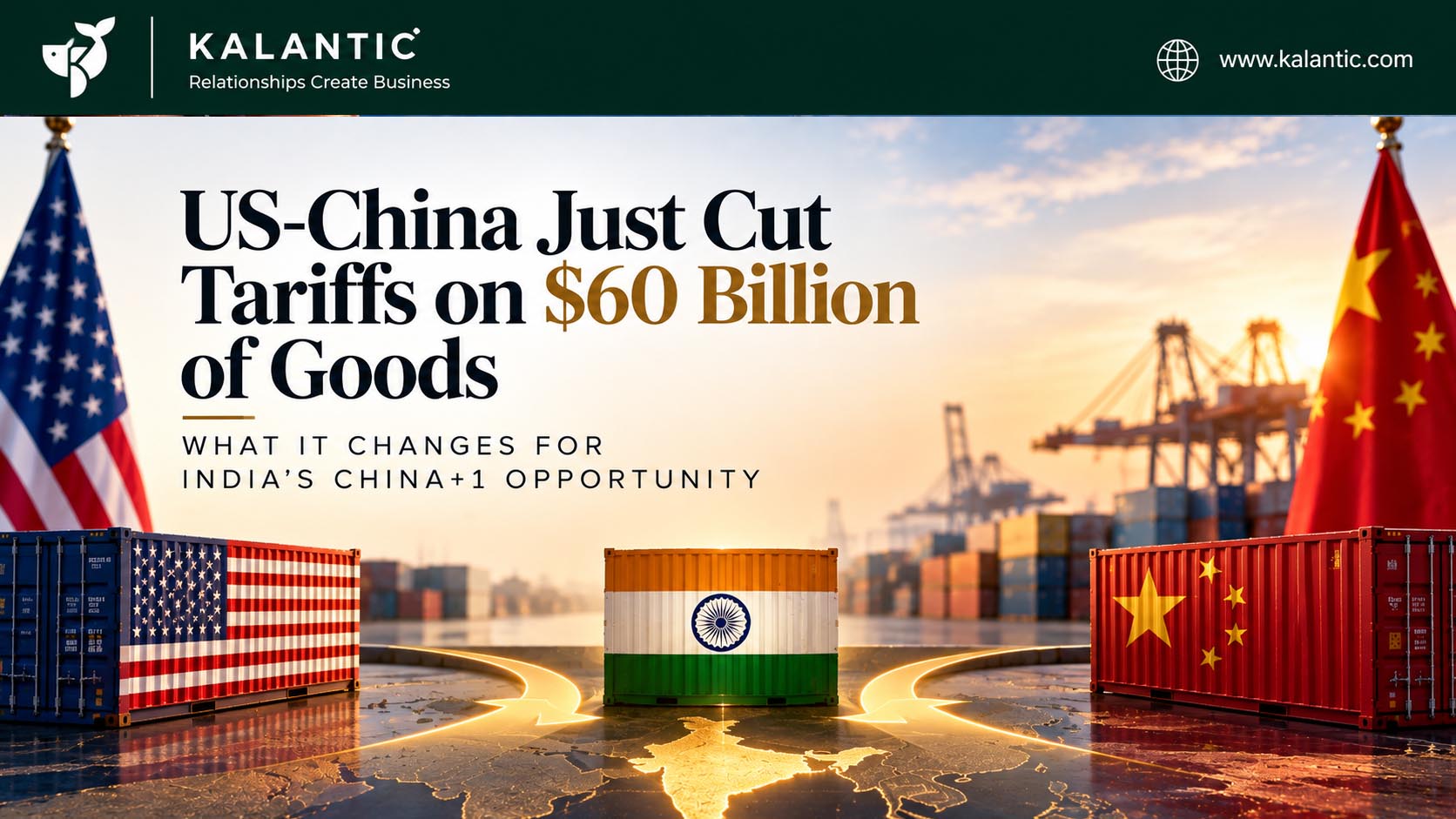 US-China tariff cuts and their implications for India’s China+1 opportunity