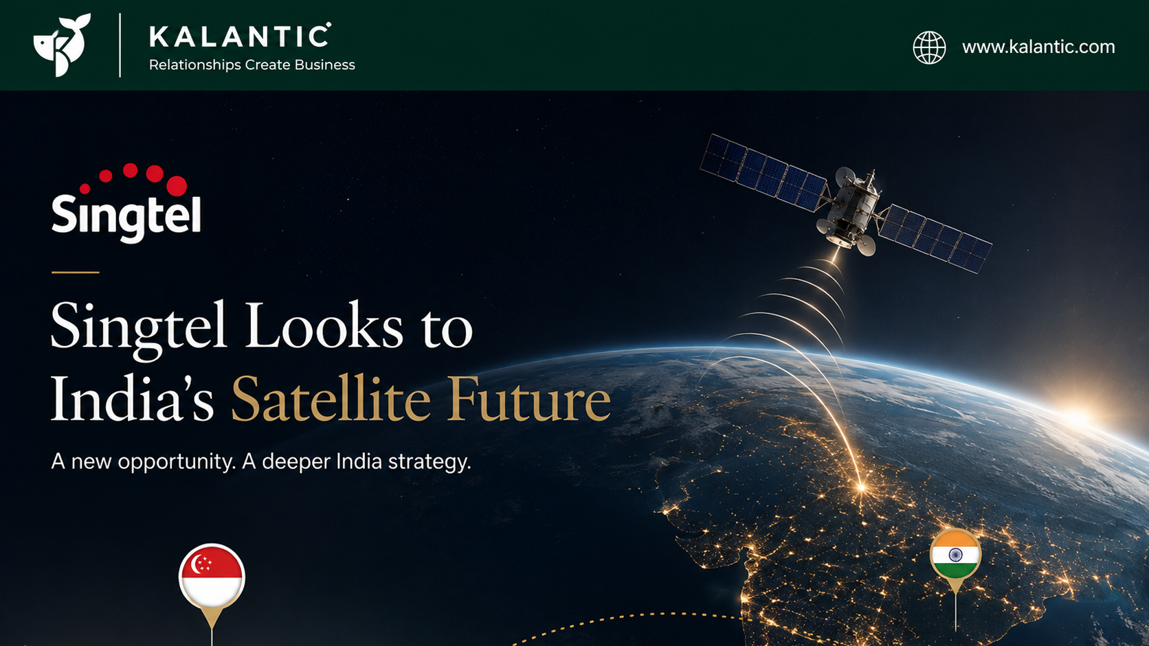 Singtel expanding into India's emerging satellite communications market